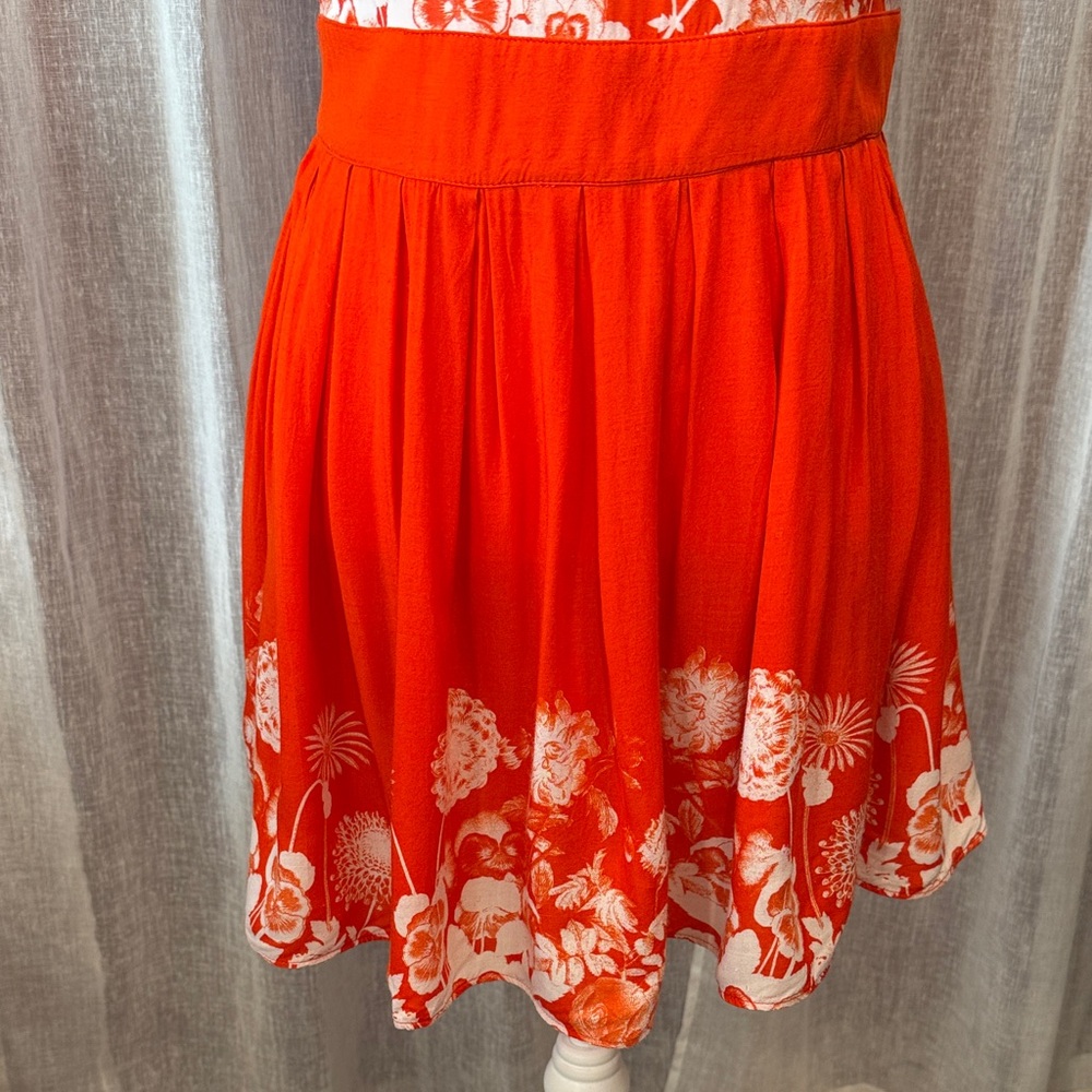 FARM Rio Red Floral Mini Dress - Picture 4 of 15